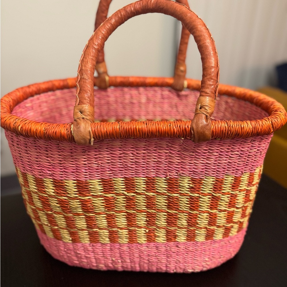 Bolga African Ghana 🇬🇭 Authentic Woven handbag